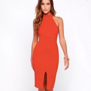 Lulus Red Cocktail Dress